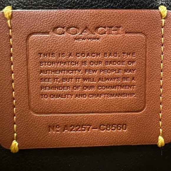 Coach Black Pillow Madison Shoulder Bag - Picture 9 of 9